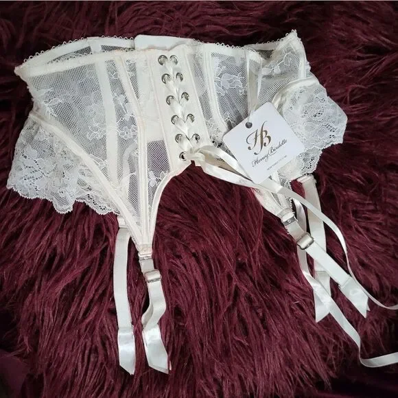 NWT Honey Birdette Rebecca Waspie M  - Picture 15 of 16